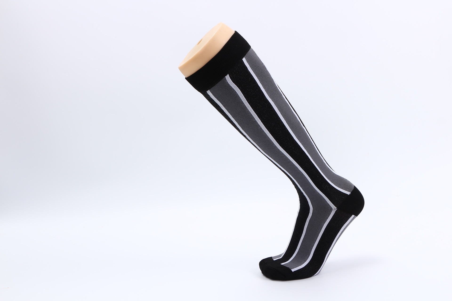 50 Pairs Multicolor Patterned Compression Stockings Sports Compression Socks for Travel Flying Bulk Wholesale